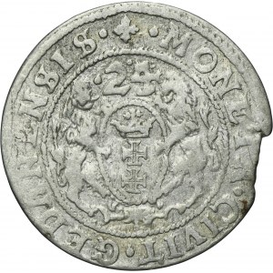 Sigismund III Vasa, 1/4 Thaler Danzig 1624/3 - PR•