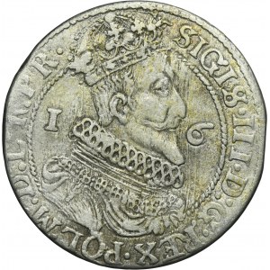 Sigismund III Vasa, 1/4 Thaler Danzig 1624/3 - PR•