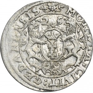 Sigismund III Vasa, 1/4 Thaler Danzig 1625 - P: