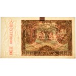 100 złotych 1932 - WZÓR - Ser. AW. - PMG 58 - RZADKI