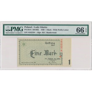 1 Mark 1940 - A - 6 digit series - PMG 66 EPQ
