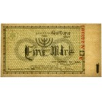 1 Mark 1940 - A - 6 digit series - PMG 66 EPQ