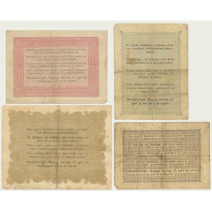Hungary, 1-10 Forints 1848 (4 pcs.)