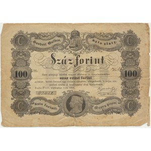 Hungary, 100 Forints 1848