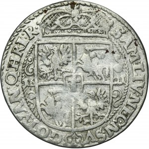 Sigismund III Vasa, 1/4 Thaler Bromberg 1621 - PRV M