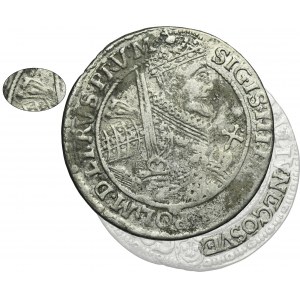 Sigismund III Vasa, 1/4 Thaler Bromberg 1621 - PRV M - RARE