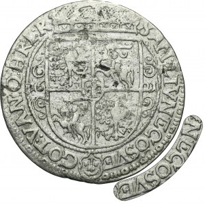 Sigismund III Vasa, 1/4 Thaler Bromberg 1621 - PRV M - RARE