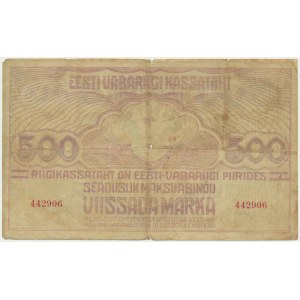 Estonia, 500 Marka (1920)