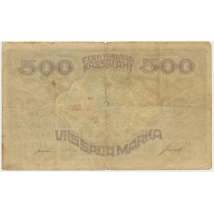 Estonia, 500 Marka (1920)