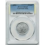 Czechoslovakia, 5 Korun Kremnitz 1952 - PCGS MS65