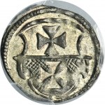 Sigismund I the Old, Denarius Elbing undated - PCGS MS63