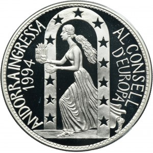 Andorra, 10 Diners Madrid 1995 - Council of Europe