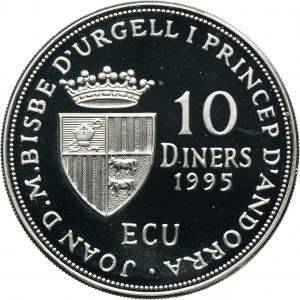 Andorra, 10 Diners Madrid 1995 - Council of Europe