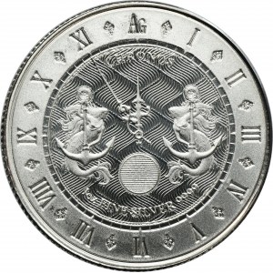 Tokelau, Elizabeth II, 5 Dollars Bratislava 2021 - Chronos