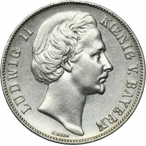 Germany, Kingdom of Bavaria, Ludwig II, Thaler Munich 1871
