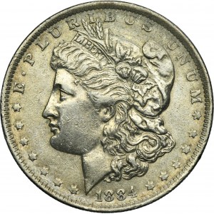 USA, 1 Dollar New Orleans 1884 O - Morgan