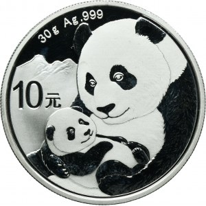 China, 10 Yuan 2019 - Panda