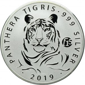 Laos, 500 Kip 2019 - Panthera Tigris