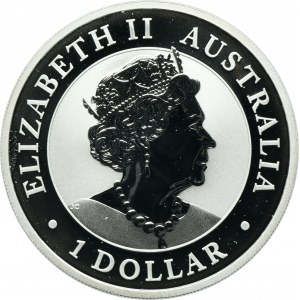 Australia, Elizabeth II, 1 Dollar Perth 2019 P - Kookaburra