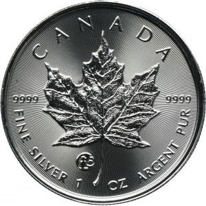 Canada, Elizabeth II, 5 Dollars Winnipeg 2019 - Mapple Leaf