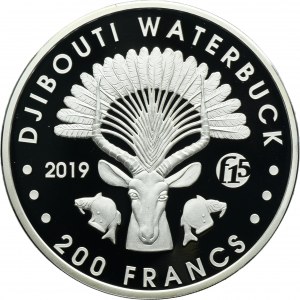 Djibouti, 200 Francs 2019 - Djibouti Antelope
