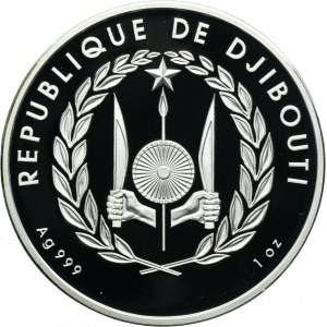 Djibouti, 200 Francs 2019 - Djibouti Antelope