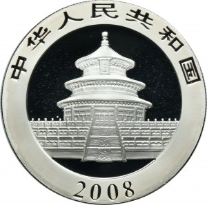 Chiny, 10 Yuan 2008 - Panda