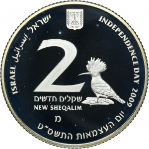 Israel, 2 New Shekels Utrecht 2009 - Birds of Israel