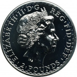 Great Britain, Elizabeth II, 2 Pounds Llantrisant 2007