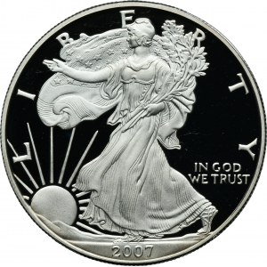 USA, 1 Dollar Philadelphia West Point 2007 W - Walking Liberty