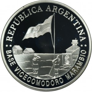 Argentina, 5 Pesos Madrid 2007 - International Polar Year
