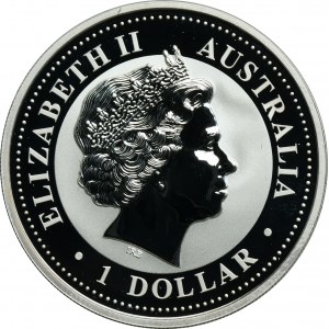Australia, Elizabeth II, 1 Dollar Perth 2007 - Kookaburra