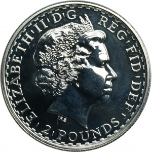 Great Britain, Elizabeth II, 2 Pounds Llantrisant 2007