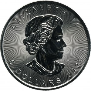 Canada, Elizabeth II, 5 Dollars 2020 - Wood Buffalo Park
