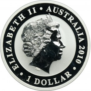 Australia, Elizabeth II, 1 Dollar Perth 2010 P - Koala