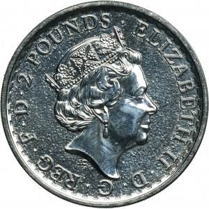 Great Britain, Elizabeth II, 2 Pounds 2017 - Year of the Rooster
