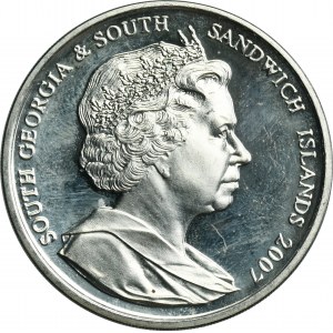 Géorgie du Sud et Sandwich du Sud, Elizabeth II, 2 livres Surrey 2007 - Année polaire internationale