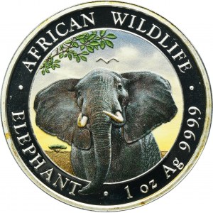 Somalia, 100 Shillings 2021 - African elephant