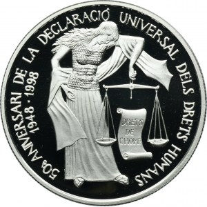 Andorra, 10 Diners Hamburg 1998 - Human Rights