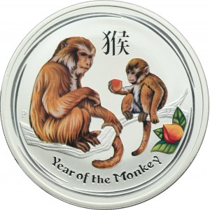 Australia, Elizabeth II, 1 Dollar Perth 2010 P - Year of the Monkey