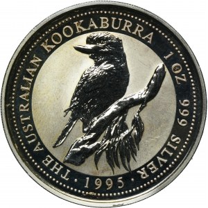 Australia, Elizabeth II, 1 Dollar Perth 1995 - Kookaburra