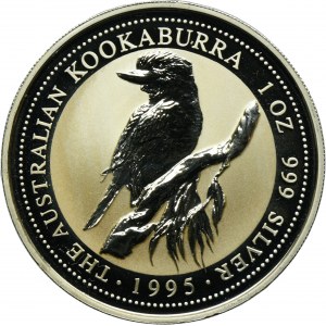 Australia, Elizabeth II, 1 Dollar Perth 1995 - Kookaburra