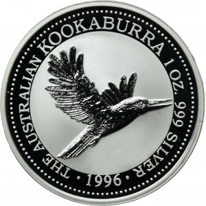 Australia, Elizabeth II, 1 Dollar Perth 1996 - Kookaburra