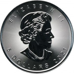 Canada, Elizabeth II, 5 Dollars 2020 - Arctic Fox