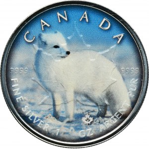 Canada, Elizabeth II, 5 Dollars 2020 - Arctic Fox