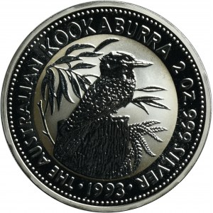 Australia, Elizabeth II, 2 Dollar Perth 1993 - Kookaburra