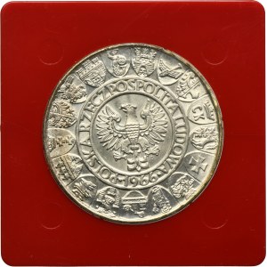 PRÓBA, 100 złotych 1966 Mieszko i Dąbrówka półpostacie