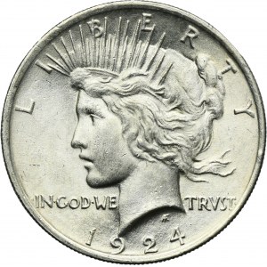 USA, 1 Dollar Philadelphia 1924 - Peace