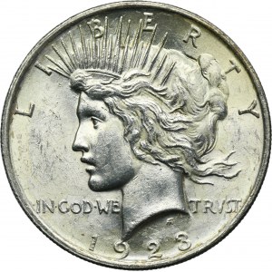 USA, 1 Dollar Philadelphia 1923 - Peace