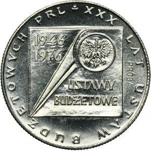 PRÓBA NIKIEL, 20 złotych 1976 XXX Lat Ustaw Budżetowych PRL